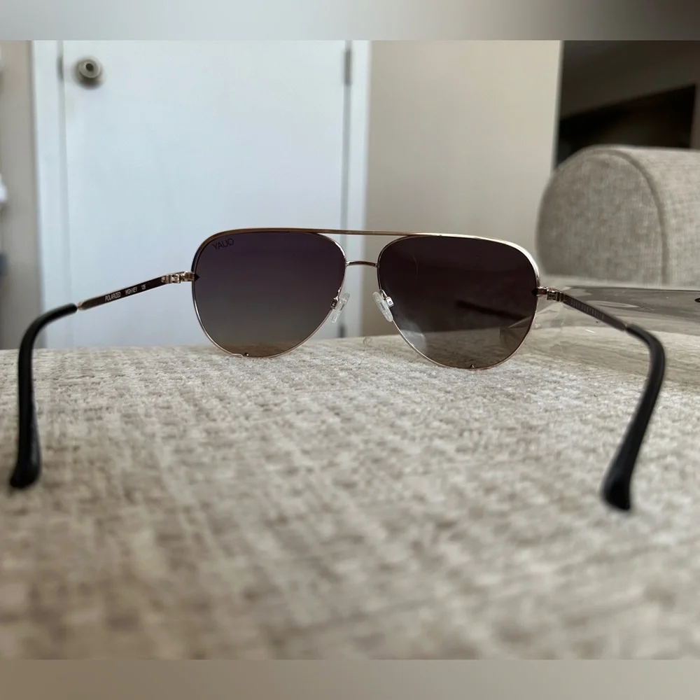 LIKE NEW Quay Poloraized High Key Sunglasses